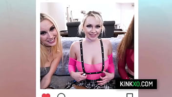 Three best friends make sure to look their sluttiest in the hopes of fucking with a famous rock star