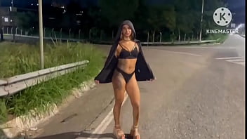 Esposa metendo com um fã na via light