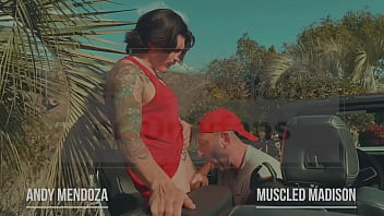 Lips locked on muscledmadison at casamaxxx in a steamy car scene—pre sale’s hot on now
