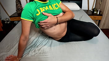 Overly horny hot girl has to touch herself constantly if she doesn't see a cock