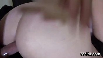 Adorable czech kitten is tempted in the supermarket and reamed in pov