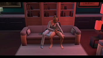 Gabino del solar and nuria del solar fuck in red light