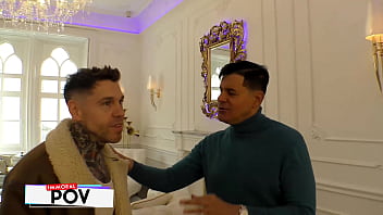 Dean & matt invite tourist josephine jackson for a photoshoot & fuck