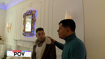 Dean & matt invite tourist josephine jackson for a photoshoot & fuck