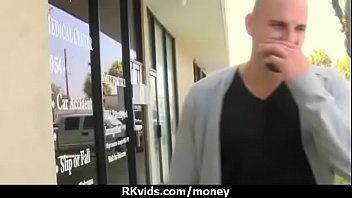 Cute teen suck and fucked for cash 13