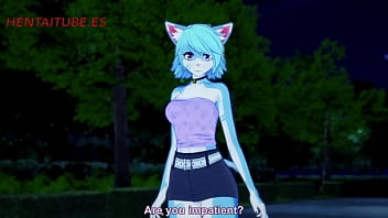 Furry hentai wolf x kitty hard sex