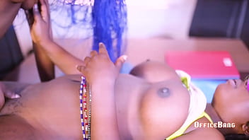 Threesome in the office