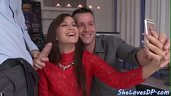 Classy eurobabe dp fucked after cocksucking