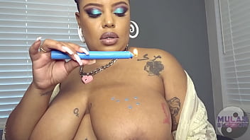 Bbw goddess mulanblossom 割️ drenches tits & belly in scorching wax tease scene