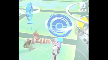 Linoone botando zigzagoon pra mamar gostoso