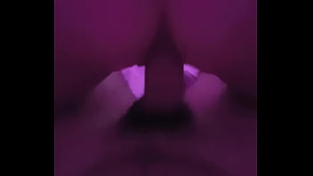 Real amateur bouncing on big wide cock