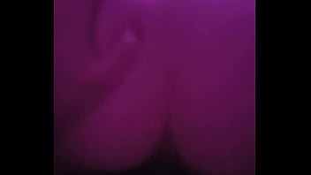 Real amateur bouncing on big wide cock