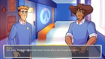 Swimming kissing blowing