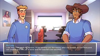 Swimming kissing blowing