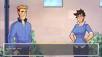 Swimming kissing blowing