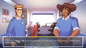 Swimming kissing blowing