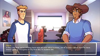 Swimming kissing blowing