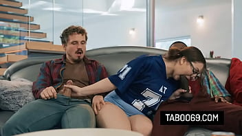 Slutty teen seduces and fuck with her stepdad's best friends Slutty teen seduces and fuck with her stepdad's best friends