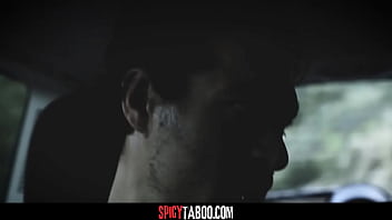 Blonde teen does everything to please dominant studs in threesome