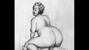 Vintage erotic drawings