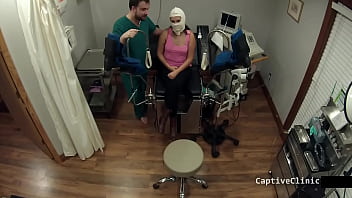 Gabby lopezs' step daddy takes her to doctor tampa who will test and study her beautiful body exclusively bondageclinic