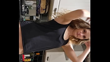 In the kitchen getting a trim In the kitchen getting a trim