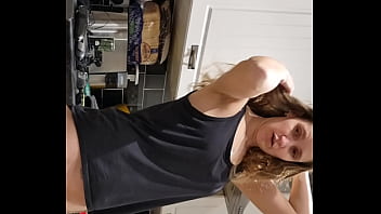 In the kitchen getting a trim