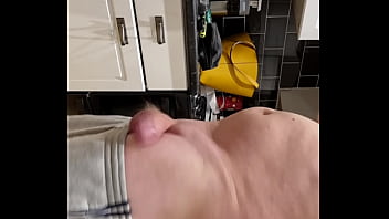 In the kitchen getting a trim