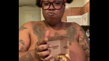 Og shabrim being a fatty girl with dis double big mac️