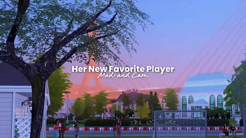 Football player fucks neighbor after teaching her football