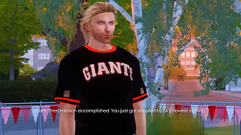 Football player fucks neighbor after teaching her football