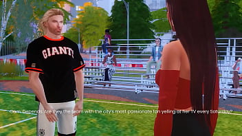 Football Player Fucks Neighbor After Teaching Her Football thumbnail