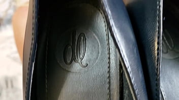 Teasing dirty talking pantyhose slut