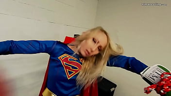 Blonde supergirl punched out maledom Blonde supergirl punched out maledom