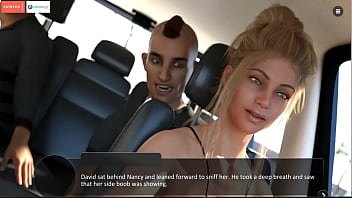 Three big dick boys feel up hot slut