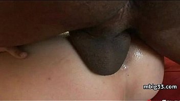 Babe enjoys a big black cock