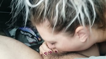 Climbed in the back seat for play time