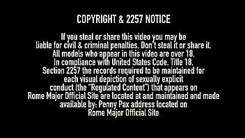 Twerking beauty gemini lovell pussy fucks rome major in the bathroom