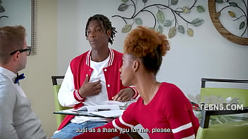 White free use tutoring fucks step sister of his student