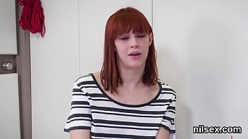 Silly fuckslut gets her fuckholes stretched and intensely drilled