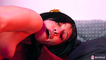 Tattooed girl stella bliss in long stockings has sex with a guy