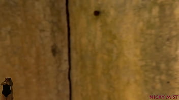 Promo nicky mist in a ruined house he fucks me cum on my natural tits
