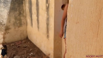 Promo nicky mist in a ruined house he fucks me cum on my natural tits