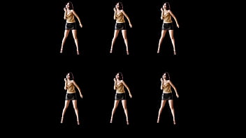 4 popular dolls in action