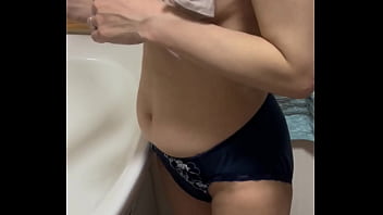 After the japanese wife's bath her nipples were beautifully shaped when i licked them they became hard after that i stroked them with my fingers