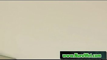 Horny asian masseuse gives an oral massage 01