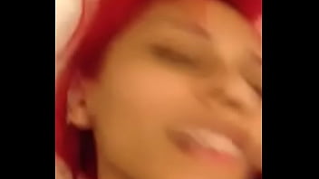 Petite latina red head