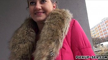 Lilia rafael flashes big tits and fucked for a chunk of cash