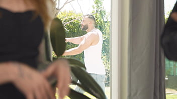 Rich housewife kendra cole tempts her staff into interracial dp threesome gp3031