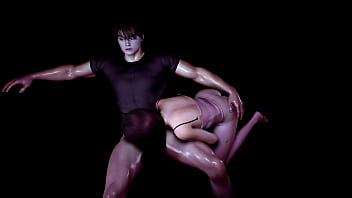 Asian girlfriend serving her boyfriend's cock